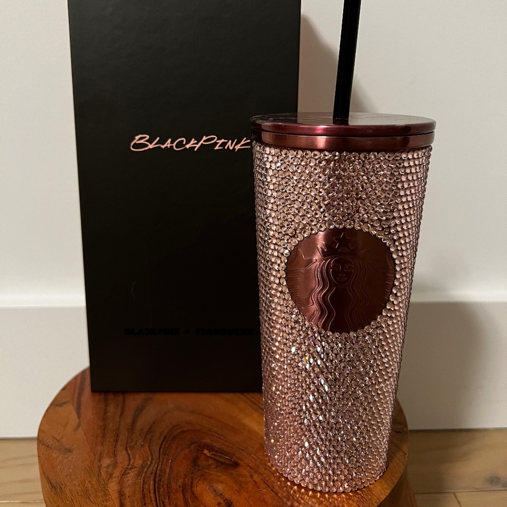 Authentic Starbucks Blackpink Rhinestone Tumbler